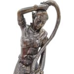 大地女神Phra Mae Throrani （高24cm） 铜像  Phra Mae Thorani Bucha大地女神金身 泰国铜 - Image 3