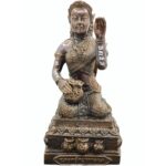 招财女神 nang kwak神像 南刮 Wat Bang Phra 招财铜材质 底部有Trakut（经文符管）