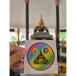 泰国第一拉胡本庙 贴纸 拉胡贴纸  Phra Rahu Roop Lor 拉胡天神
