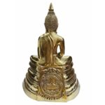 泰国佛像 Phra Sothon 铜制佛祖像 （7寸脚供奉型）招财 ｜ 辟邪 ｜ 保平安 ｜ Wat Sothon Wararam 索通佛 索通 Phra Sothorn Bucha 铜像 - Image 2