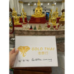泰国佛像 Phra Sothon 铜制佛祖像 （7寸脚供奉型）招财 ｜ 辟邪 ｜ 保平安 ｜ Wat Sothon Wararam 索通佛 索通 Phra Sothorn Bucha 铜像 - Image 6