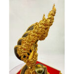 7头水龙神 帕雅纳 phaya nak 100% 正品 Namphi 铁矿石铸造  底座宽 9.5 cm   高 25 cm - Image 7