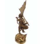 哈奴曼（Hanuman） 猴神- 哈努曼天神  哈努曼 哈鲁曼 铜像 - Image 4