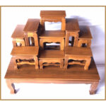 Ready stock 现货泰国（实木 柚木）神像祭坛桌 拜神桌 供神桌 神台Tokh Mhu Tempat Sembahyang Altar Table praying cupboard