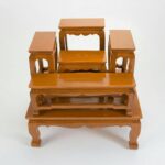 泰国柚木神像祭台桌 拜神桌 供神桌 神台Tokh Mhu Tempat Sembahyang Altar Table praying cupboard