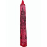 泰国红色鬼王蜡烛 护法鬼王 陶维苏弯 taowesuwan  6寸长  Thai candle thai candle - Image 2