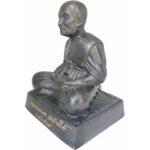 泰国Wat Chang Hai 原庙恭请  车神龙婆托 lp Thuad [ 11.5 cm Height ]（3寸脚） Copper Thai 纯铜 龙婆托 lp Thuad   泰国纯铜 - Image 2
