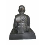 泰国Wat Chang Hai 原庙恭请  车神龙婆托 lp Thuad [ 11.5 cm Height ]（3寸脚） Copper Thai 纯铜 龙婆托 lp Thuad   泰国纯铜 - Image 4