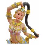 新款精致砖石彩色大地女神Phra Mae Throrani  （9inch）  Phra Mae Thorani Bucha大地女神金身  100% 纯列南皮 （lek Nam phi）铁矿石铸造 - Image 2