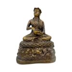 Phra Upakut 供奉金身  高 8寸  Phra Bucha Phra Maha Upakut 水财神乌巴库（铜像）