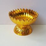 现货泰國高腳盤 水果盤  供神盘 佛坛佛堂必备品 贡品盘 - Image 9