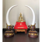 泰国进口仿真象牙高 尺寸 11.5x11.5x34cm.(cm) - Image 3