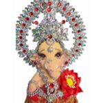 🕉️ Ganesha गणेश  Elephant 象头神  Ganesha Statues   伽内什 Pra Pikanate 8 inches - Image 4