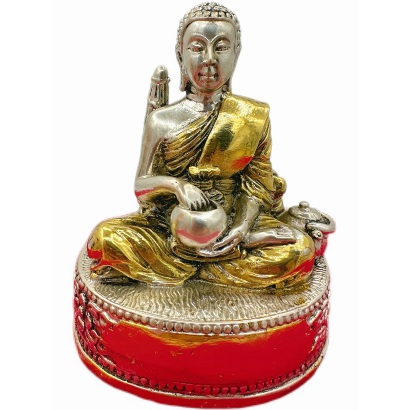 6a4ce64c3ca8c_1783424588.jpg 泰国佛像 纯铜 Phra Sivali 座姿 ( 希瓦力尊者 ) 泰国铜像 - Image 1