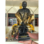 龍婆坤Luang Phor Koon  聖僧供型金身 fiber Wat Ban Rai  正庙恭请 龙婆坤 - Image 9