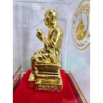 啊赞多金身 铜像 Wat Bot恭请  [ 可以放车 ]  Phra Somdej Achan Toh Bucha Somdej Phra Buddhacarya 龙婆多 Somdet Toh - Image 3