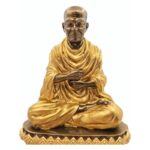 啊赞多金身 供奉型  10寸 Phra Somdej Achan Toh Bucha 100% 纯铁矿石铸造 - Image 2