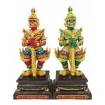 泰国佛 taowesuwan  护法鬼王 Thao Vetsuwan 门神 Yark
