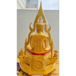 🔥金娜啦佛祖 Phra Phuttha Chinnaraj Bucha 成功佛 12寸膝长  高68cm - Image 4