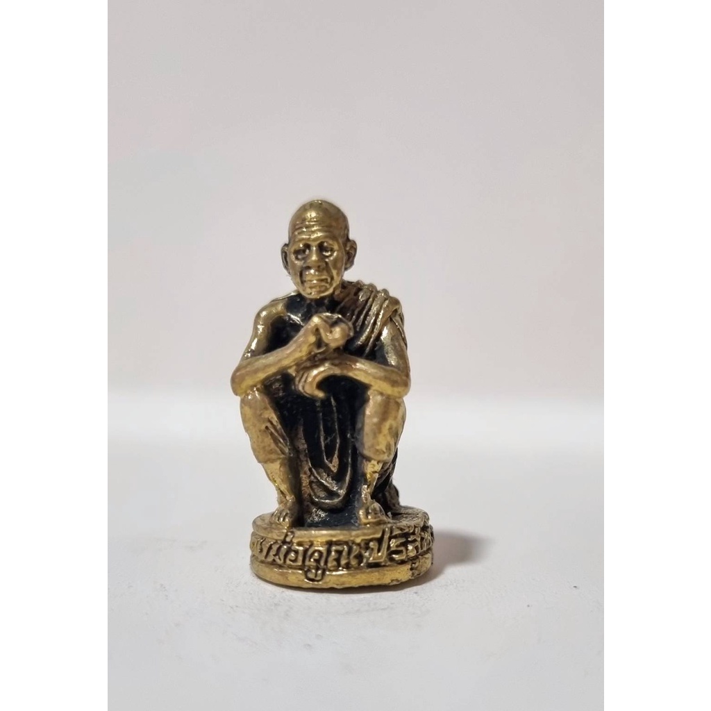 6a4ce66998037_1783424617.jpg 泰国佛牌 Copper Thai 纯铜 龙婆坤 lp koon (放车,佩戴小金身) 泰国铜像 2.5cm - Image 1