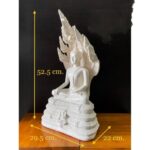 现货 phra nak prok  七龙佛 phra  🌟 星期六守护神 🌟  星期六生日佛 泰国佛 Thailand amulet  象牙白树脂 - Image 3