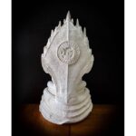 现货 phra nak prok  七龙佛 phra  🌟 星期六守护神 🌟  星期六生日佛 泰国佛 Thailand amulet  象牙白树脂 - Image 5