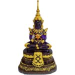 Phra Kaew玉佛 玉佛底部 100% 纯列南皮 （lek Nam phi）铁矿石铸造 - Image 4