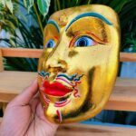 金面招财人缘佛  金面具 金脸佛 金面佛  gold face buddha - Image 2