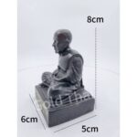 龍普托 Phra Bucha LP Thuad Wat Changhai 龍婆托供奉型佛 铜像 8cm - Image 2