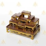 Ready Stock 现货 泰國佛牌圣物供奉盒 摆放台 供台 底座 架子 柜佛牌 收納盒 防尘易清潔 - Image 8