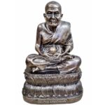 泰国佛 龙婆托 lp Thuad 100% 纯铁矿石铸造 - Image 2