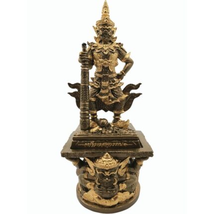 Tao Wessuwan 护法鬼王和拉胡天神  纯列南皮 （lek Nam phi）铁矿石铸造