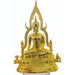 🔥金娜啦佛祖镀金 Phra Phuttha Chinnaraj Bucha（7寸膝长） 成 功 佛镀金