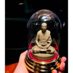 Ready stock 现货 泰国佛牌小金身佛像圆形底座 亚克力  放车/放室内 Amulets 佛牌佛像架 - Image 4