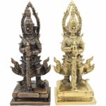 泰国佛 taowesuwan  护法鬼王 铜像 Thao Vetsuwan 门神 Yark