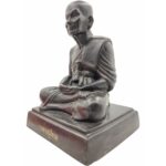 Copper Thai 纯铜 龙婆托 lp Thuad   泰国纯铜 高 8 inches - Image 4