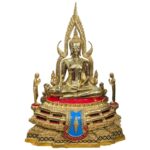 🔥金娜啦佛祖 Phra Phuttha Chinnaraj Bucha  9寸脚金身 铜像 Wat Yai 正庙 恭请 成功佛  wat yai phitsanulok
