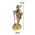 泰国佛像 纯铜  Phra Sivali ( 希瓦力尊者 ) 泰国铜像  7cm - Image 4