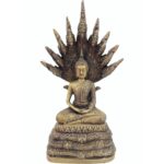 phra nak prok  九龙佛 铜像 泰国铜  泰国佛 Thailand amulet copper