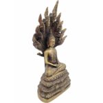 phra nak prok  九龙佛 铜像 泰国铜  泰国佛 Thailand amulet copper - Image 3