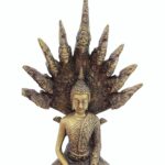 phra nak prok  九龙佛 铜像 泰国铜  泰国佛 Thailand amulet copper - Image 4