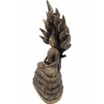 phra nak prok  九龙佛 铜像 泰国铜  泰国佛 Thailand amulet copper - Image 5