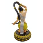 精致大地女神Phra Mae Thorani   （11inch）高  Phra Mae Thorani Bucha大地女神金身  100% 纯列南皮 （lek Nam phi）铁矿石铸造 - Image 3