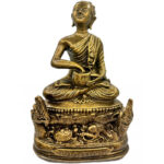 Phra Upakut 供奉金身Phra Bucha Phra Maha Upakut 水财神乌巴库   100% 纯列南皮 （lek Nam phi）铁矿石铸造