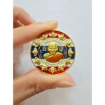 泰国佛牌 龙婆艮拉胡12生肖牌 Luangpor Ngen 龙婆Ngern 龙婆艮 財佛 BE2566 wat thai nam  正庙恭请 - Image 2