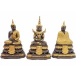 Phra Kaew玉佛 玉佛 夏季、雨季、冬季 1套3尊 3寸膝长