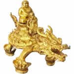 Sangkachai & 龙婆柳 骑神龟佛像 招财旺财 镇宅护佑 Lp Liew Dragon Turtle Bucha 龍婆柳招財神龜金身供奉型（正庙恭请）