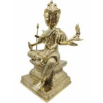 泰国进口 四面佛金身 🙏  泰国四面佛像 （14寸高（7寸脚））有求必应大梵天王 泰国铜像 - Image 2