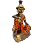 hu头鲁士金身lersi bucha  泰国hu头鲁士lersi  祖师爷鲁士 100% 纯列南皮 （lek Nam phi）铁矿石铸造 - Image 2