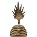 phra nak prok  九龙佛 佛祖 9 Buddha Naga（7寸膝长） 铜像 泰国铜  泰国佛 Thailand amulet copper - Image 9